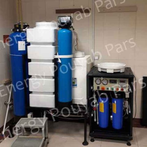 تصفیه آب نیمه صنعتی با ظرفیت 2000 لیتر